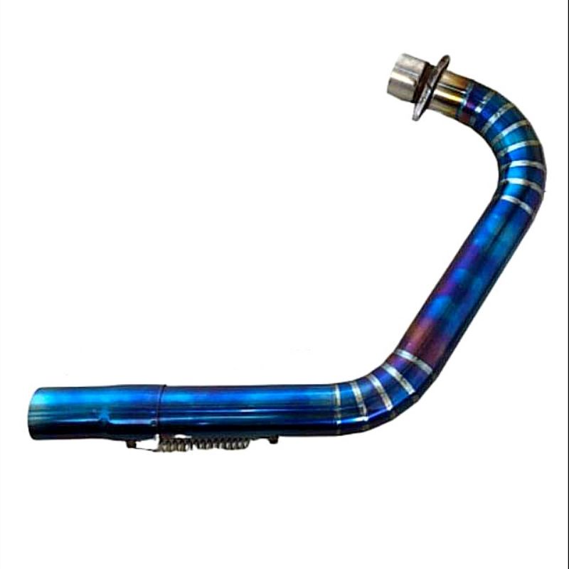 gulu banyak Leher knalpot CB GL MP stainless bluemoon