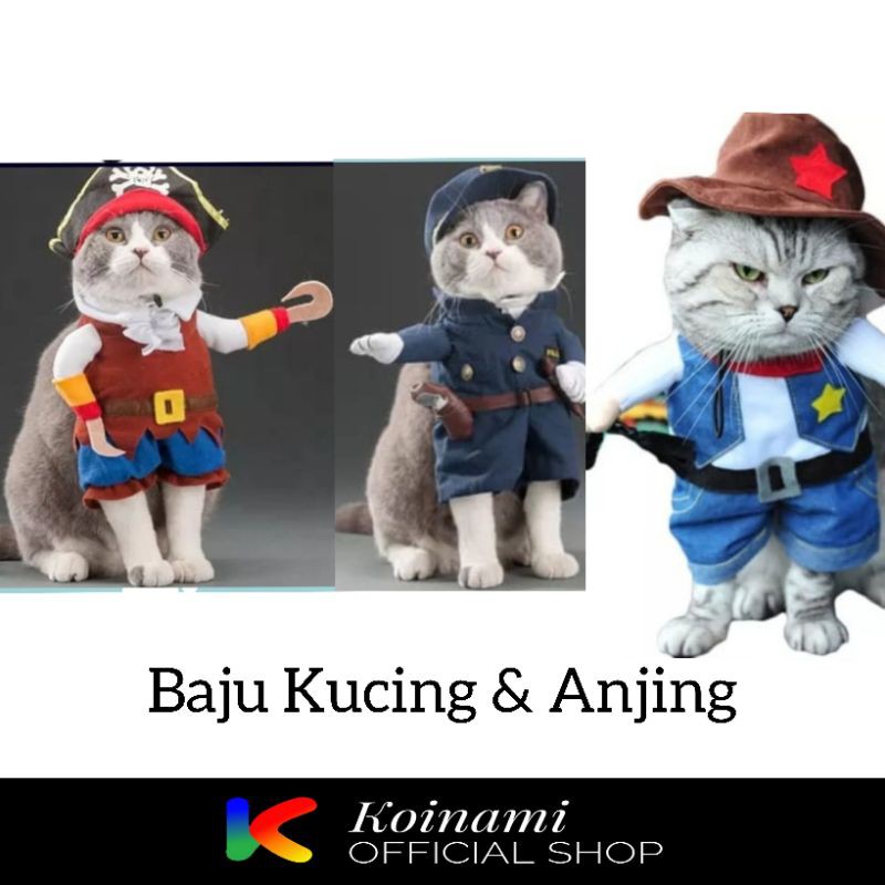 BAJU KUCING / BAJU ANJING / AKSESORIS KUCING / AKSESORIS KUCING / MAINAN KUCING