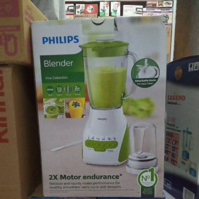 Blender  Philips tabung kaca HR2116