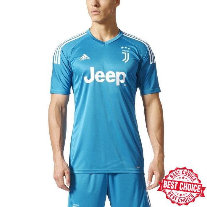 JERSEY JUVENTUS GOALKEEPER GK BIRU 2017/2018 GRADE ORI