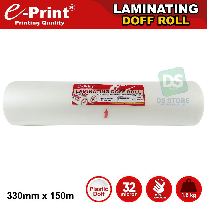 

Plastik Laminating Roll DOFF/MATTE E-PRINT