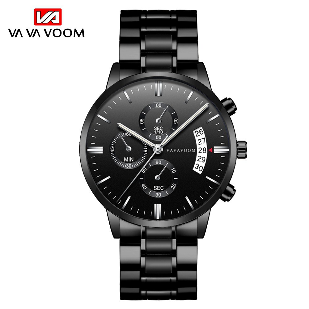 Vava Volan214 Stainless Steel Quartz Analog Business Watch