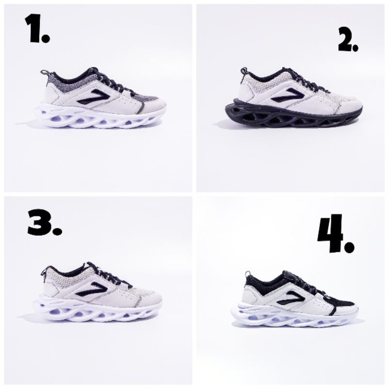 SEPATU SNEAKERS PRIA Aregon GENT-X White