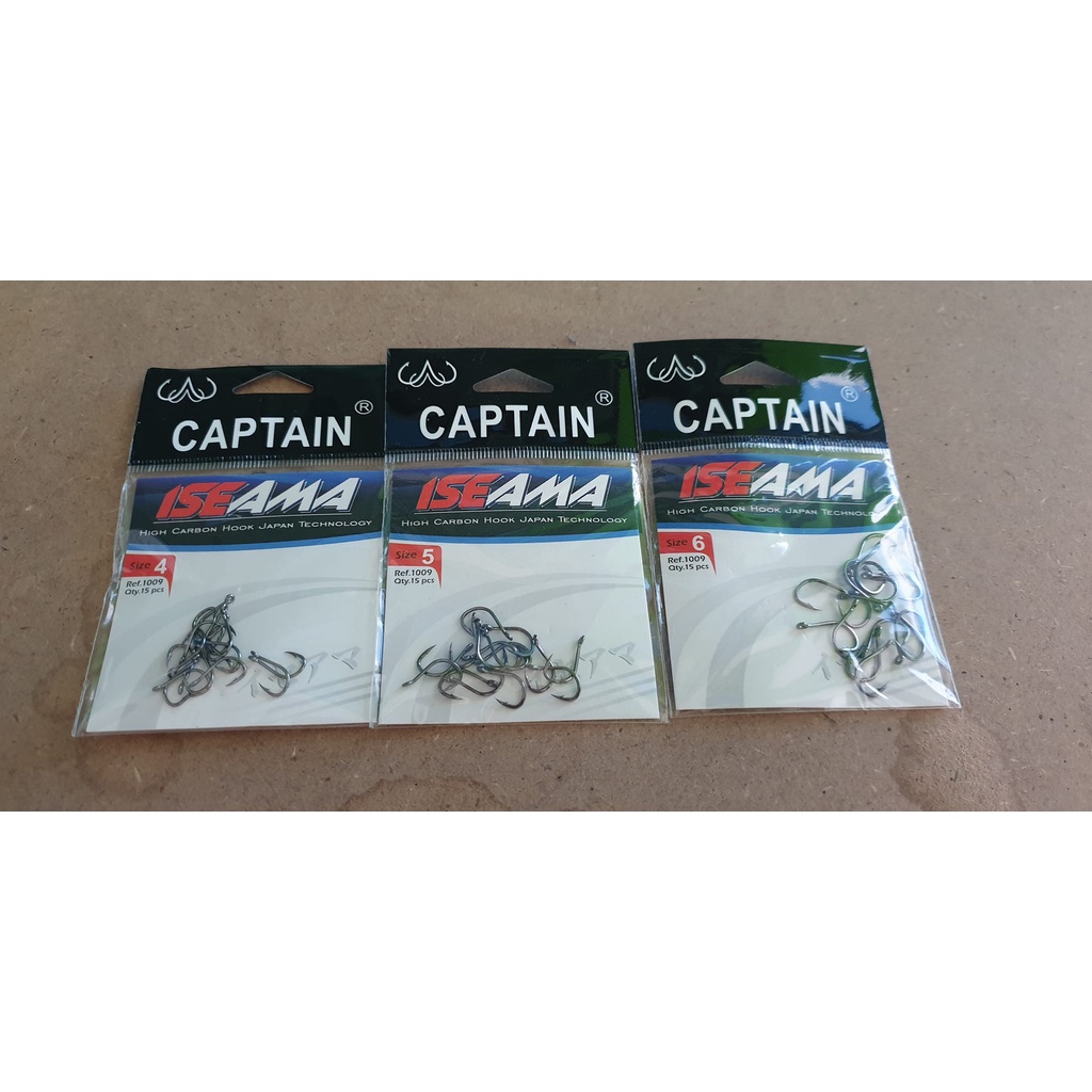 Mata Kail Captain Isema 1009 Bahan Carbon Asli Original 100%