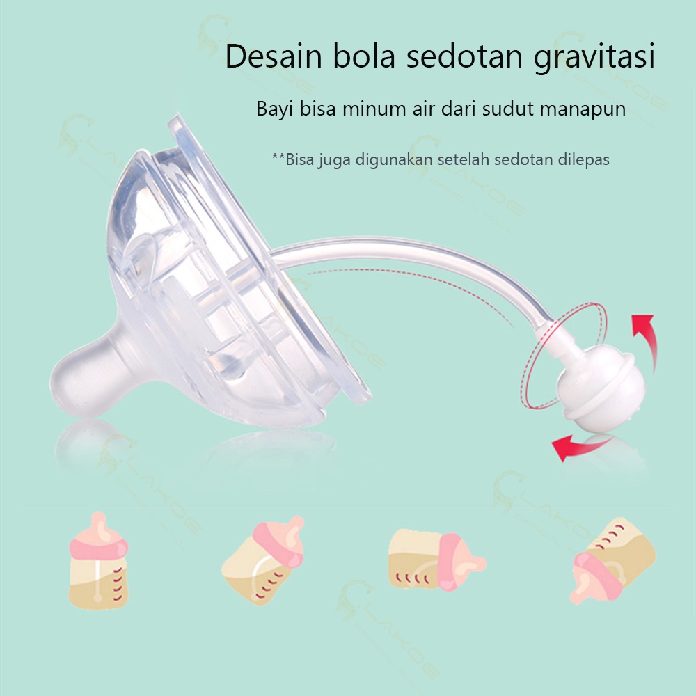 Jupiterbibing Botol Susu Anti Kolik Dengan Sedotan Botol Bayi  Anti Kolik BPA Free- Anti Colic Baby Bottle Mama's Choice