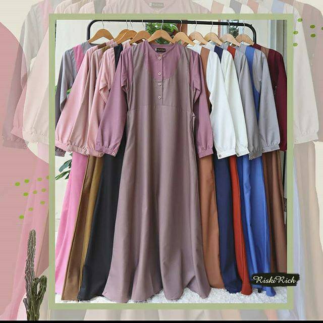 Gamis/Dress Sumayyah By Riski Rich