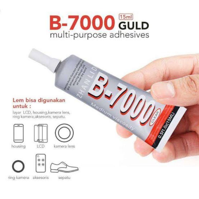 

LEM LCD TOUCHSCREEN FRAME B7000 BENING 15ML