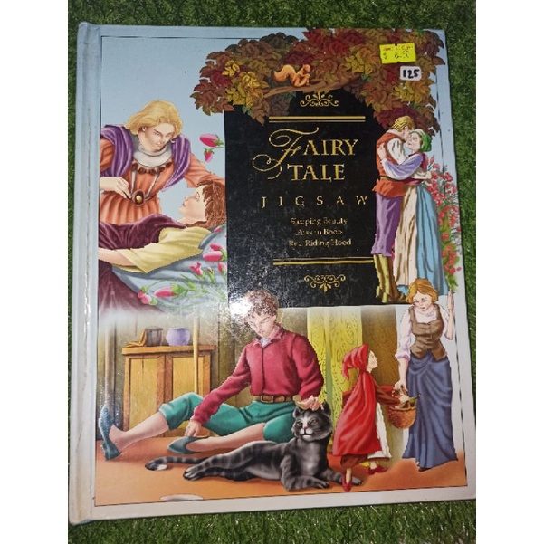 Buku import - Aktivitas Anak - JIGSAW PUZZLE - FAIRY TALES (open segel)
