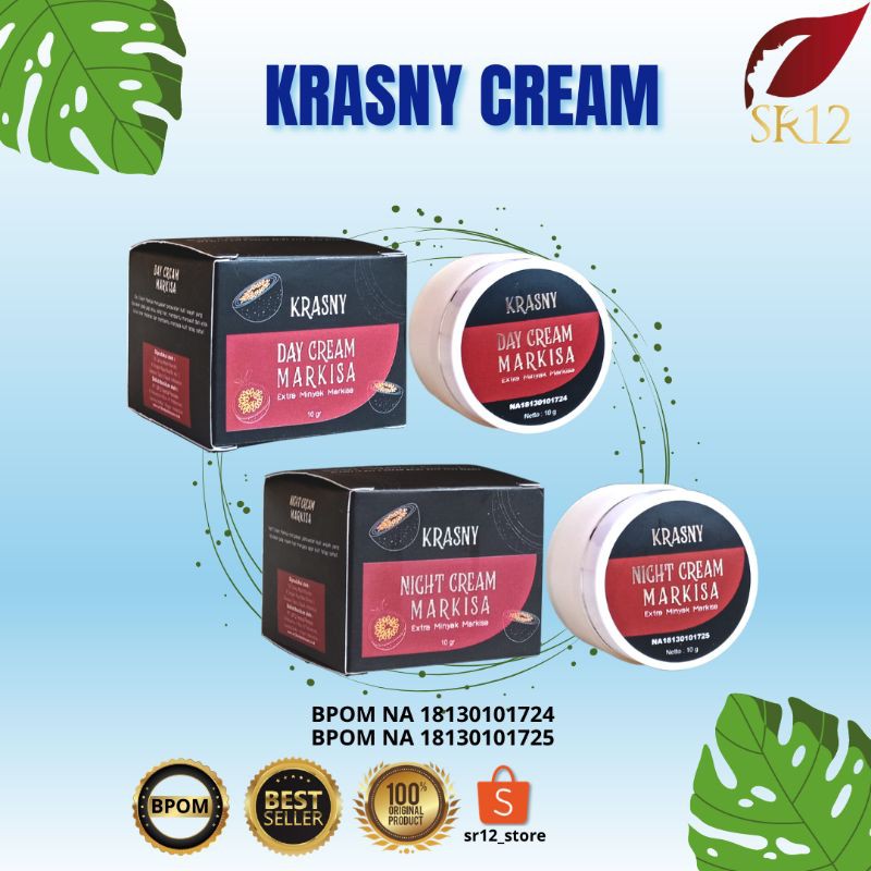 

Krim Kulit Kering Kusam/ Krim Ekstrak Markisa/ KRASNY CREAM SR12