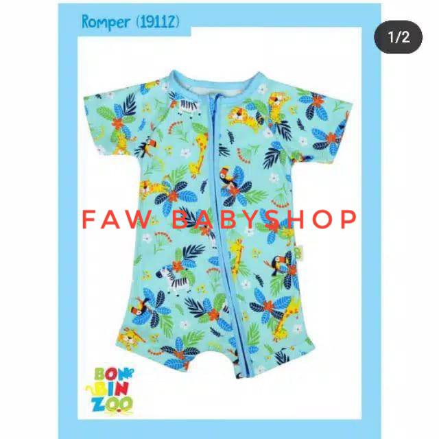 BONBINZOO Romper SNI Bayi size 0-3/ 3-6/ 6-12 Bulan bon bin zoo