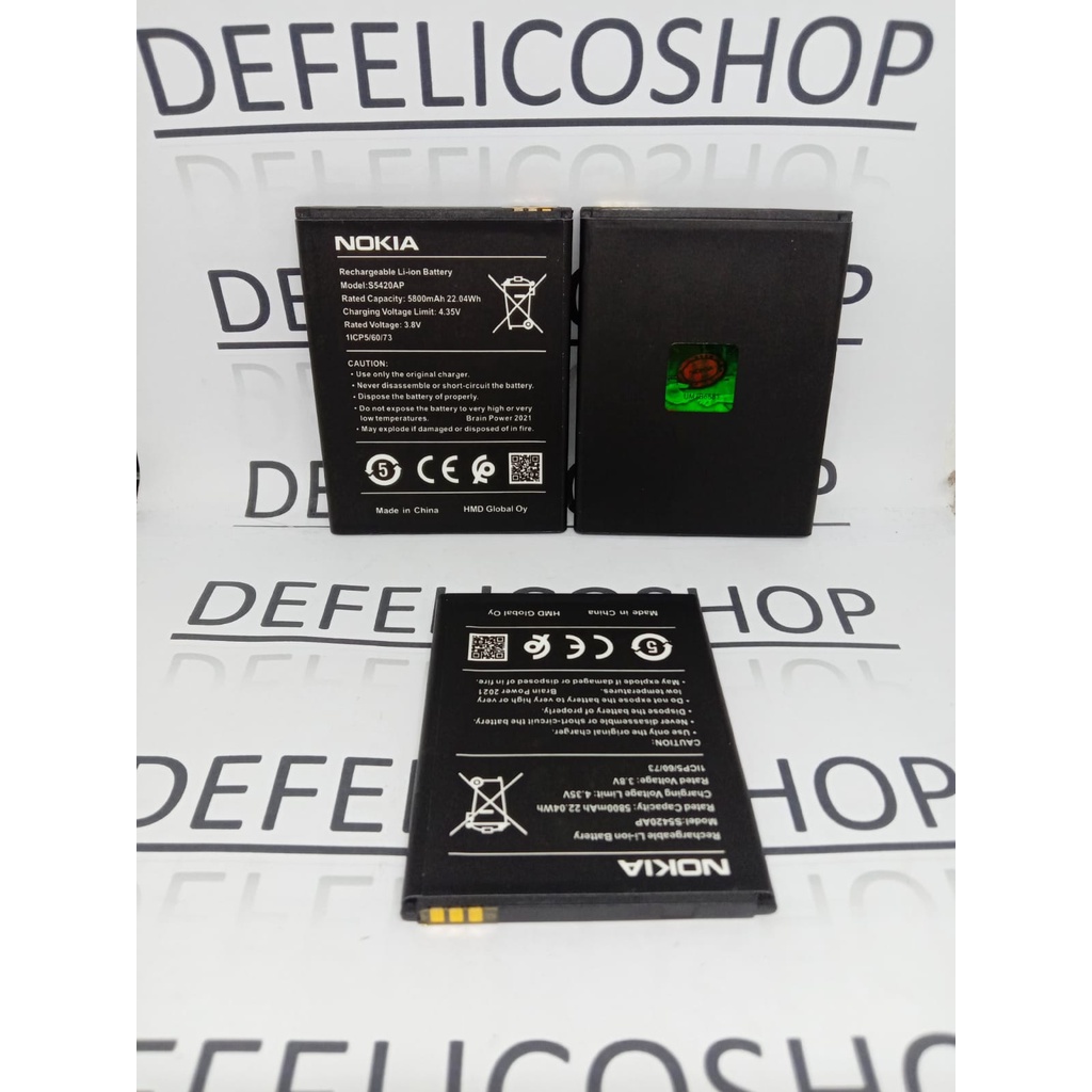 Baterai HP Nokia C1 2020 Tipe C1 TA-1165 Model S5420AP Nokia C1 Android Tipe S5420AP Original Double