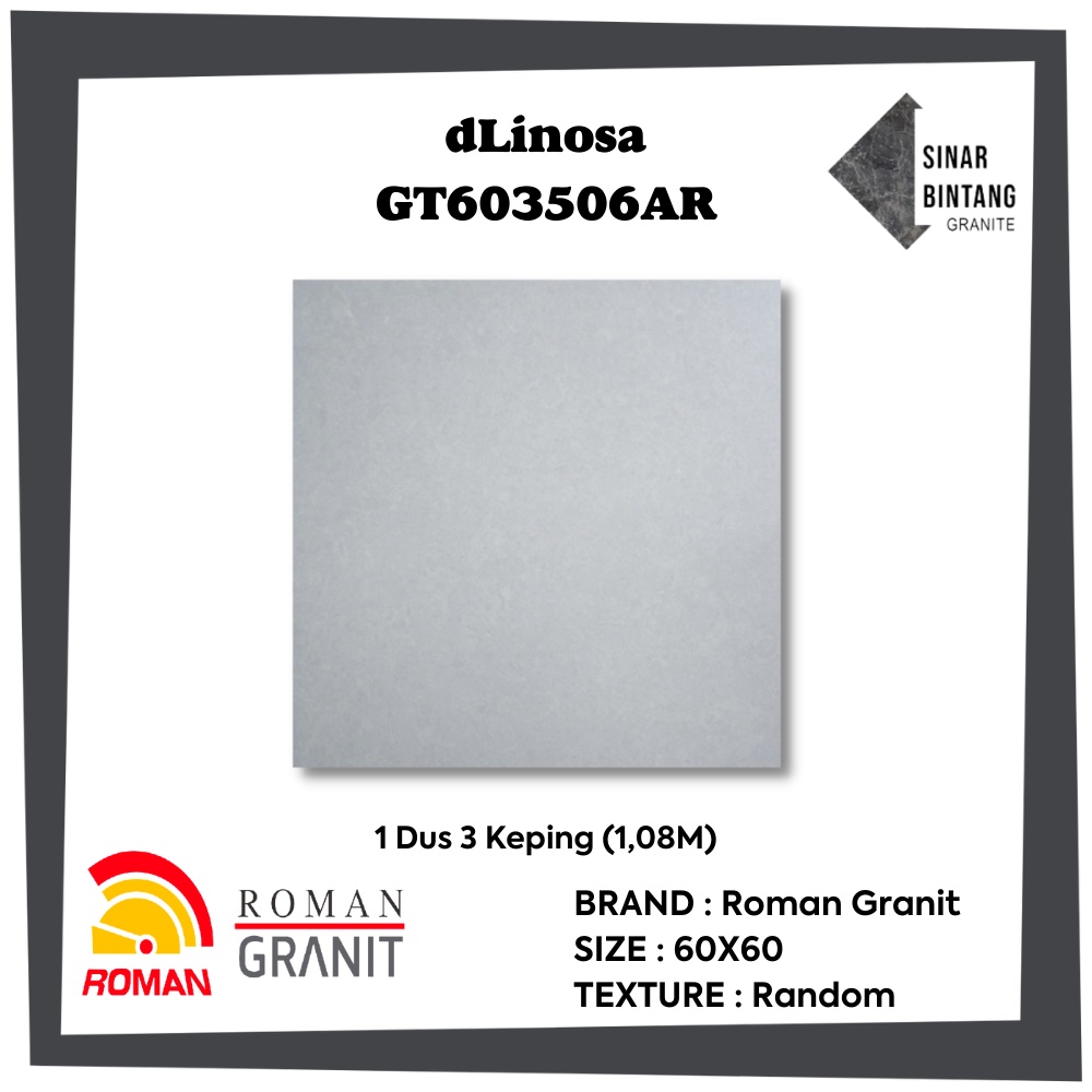 Granit 60 X 60 | Granit Lantai dLinosa Series ROMAN GRANIT