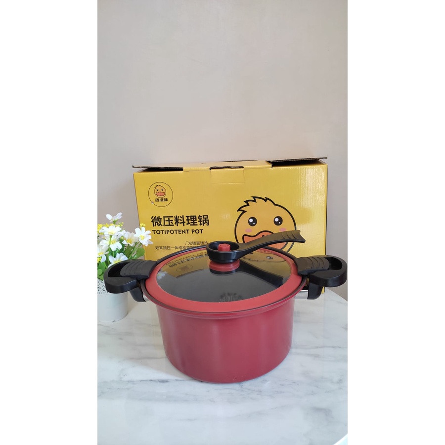 PANCI PRESTO TOTIPOTENT POT PANCI MASAK TEKANAN PRESTO TEXANIA PREMIUM PRESTO COOKER PRESSURE 3.5L PRESTO