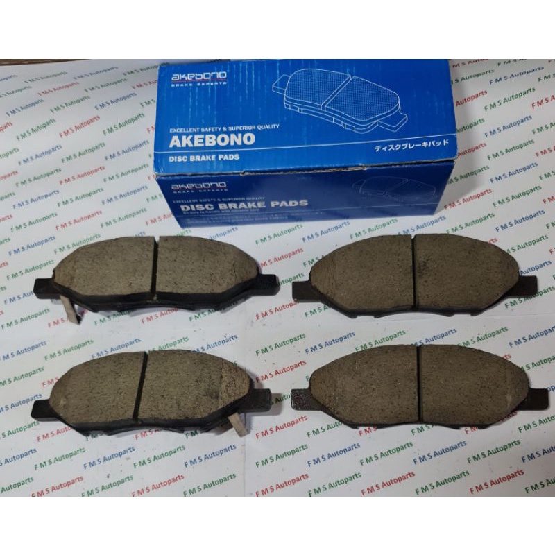 Kampas rem depan AKEBONO Nissan Livina / Grand Livina (2012-2018)