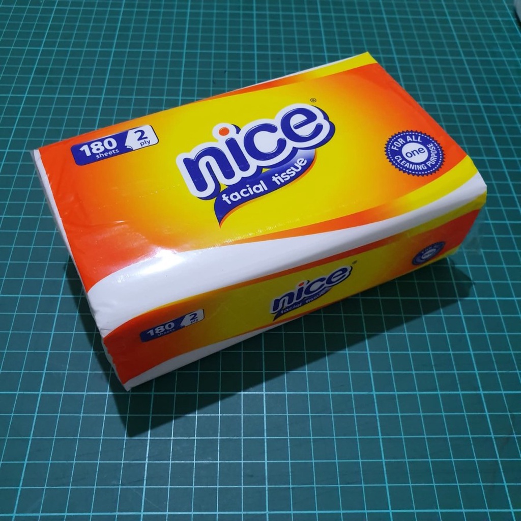 Tisu Nice 180 Sheet Facial Tissue Nice Tisu Muka 180s