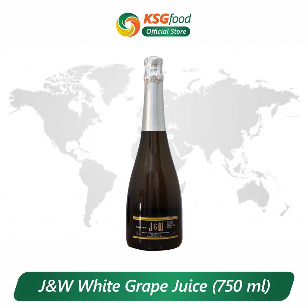 

J&W PREMIUM WHITE GRAPE SPARKLING JUICE