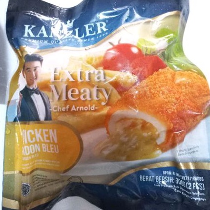 Chicken Cordon Bleu Kanzler Frozen food Kanzler Makanan Beku 300g isi 2