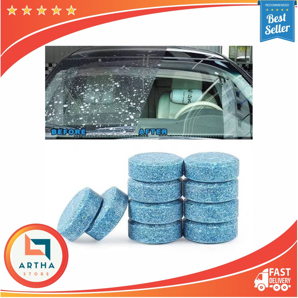 Sabun Pembersih Kaca Mobil Tablet Pembersih Wiper