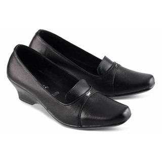 CM61 Sepatu  Pantofel  Wanita  Guru Sekolah Kerja Kantor Hak 