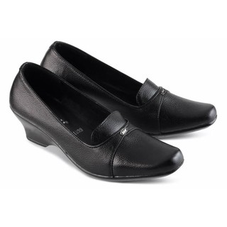 CM61 Sepatu  Pantofel Wanita Guru  Sekolah Kerja Kantor Hak  