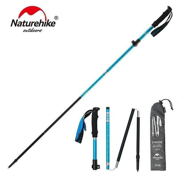 Trekking Pole Naturehike ST09 5 Nodes NH17D009-Z Tongkat Gunung