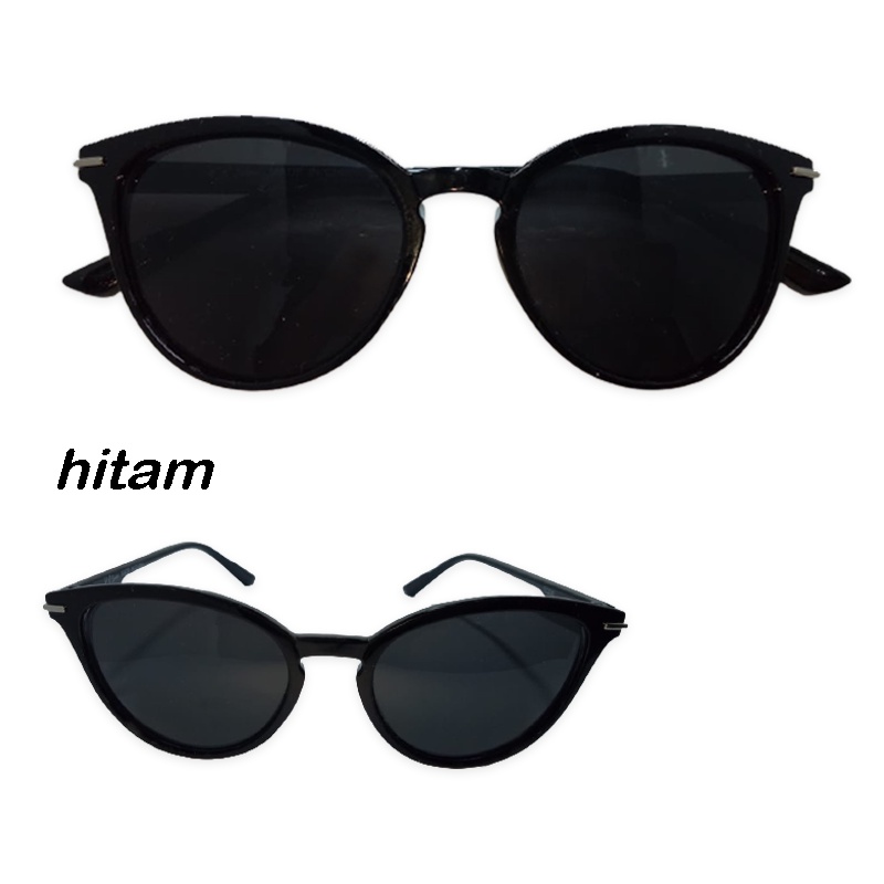 (PROMO COD)Kacamata hitam Dewasa New Trend/Fashion Anak Terbaru Bulat kacamata Anak hitam High Quality Import Kacamata Fashion Kacamata Gaya Perempuan Laki laki Fashion Korea Mode CAT EYE Kaca mata Viral