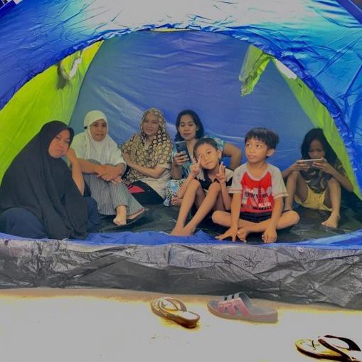 GratisOngkir||R-1277||Tenda 10 12 Orang Tenda Kemping Camping 10 Orang Anak Dewasa JUMBO Anti Air Al