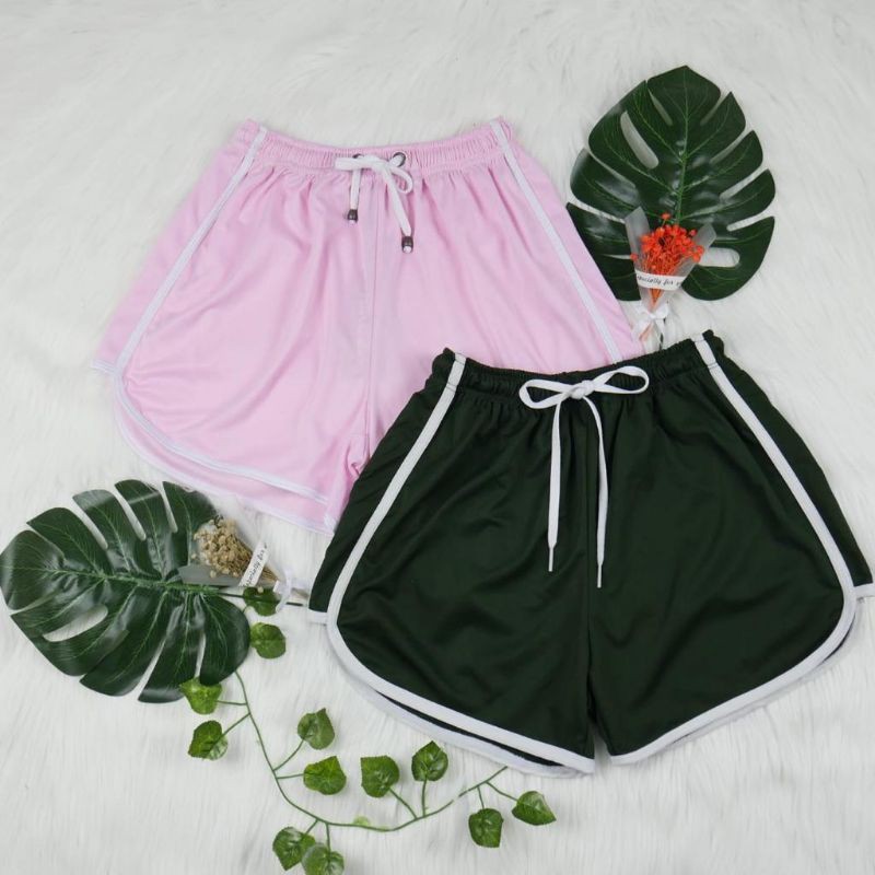 celana pendek wanita korea ukuran M-XXL bahan hyget