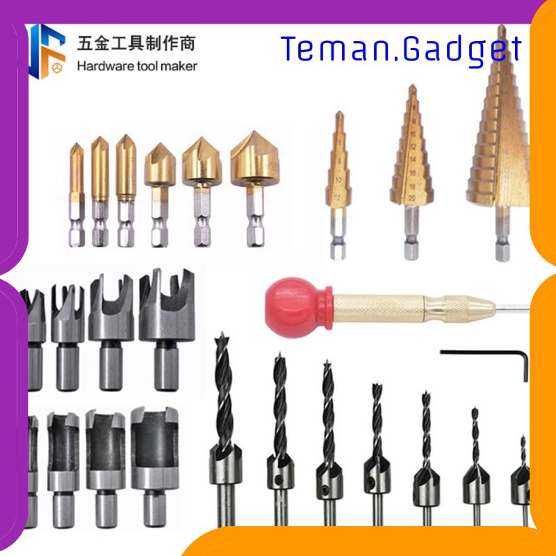 TG-DE410 MAYITR HARDWARE TOOL MAKER MATA BOR DRILL BIT SET 24 PCS - ZSD1