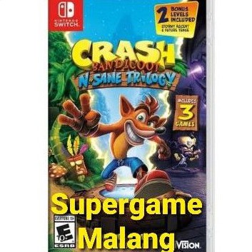 Crash Bandicoot N Sane Trilogy Nintendo Switch