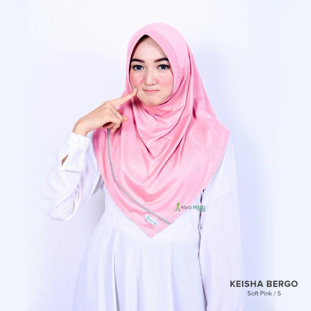 Keisha bergo by Alya hijab