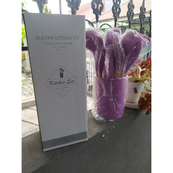 Kitchen Set Silicone Utensils