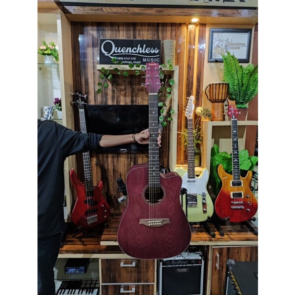 Gitar akustik SEGOVIA ORIGINAL MADE IN CHINA NEW