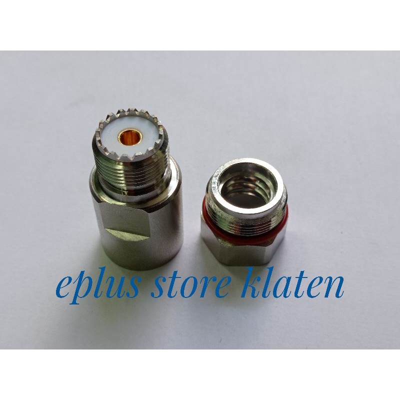 Connector 4/8 PL Female konektor heliax 1/2 feeder PL SO239 Female