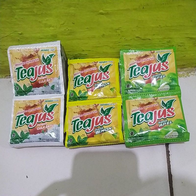 

Tea Jus Minuman Serbuk Teh Renceng Isi 10 Saset