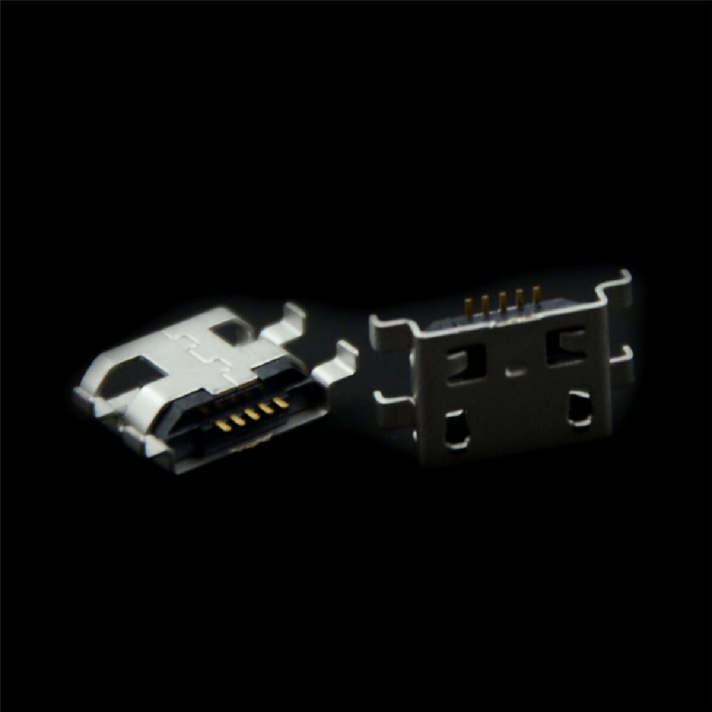 20 Pcs Konektor Soket Jack Charging Micro Usb 5 Pin Tipe B Female