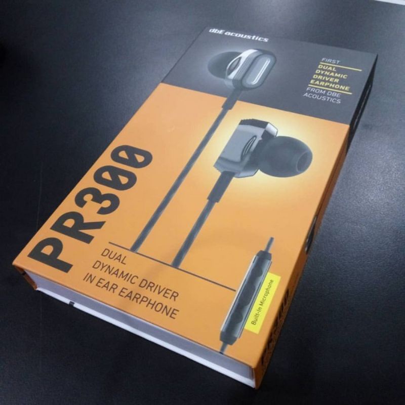 dBE PR300 Dual Dynamic Driver In-ear Earphone Original