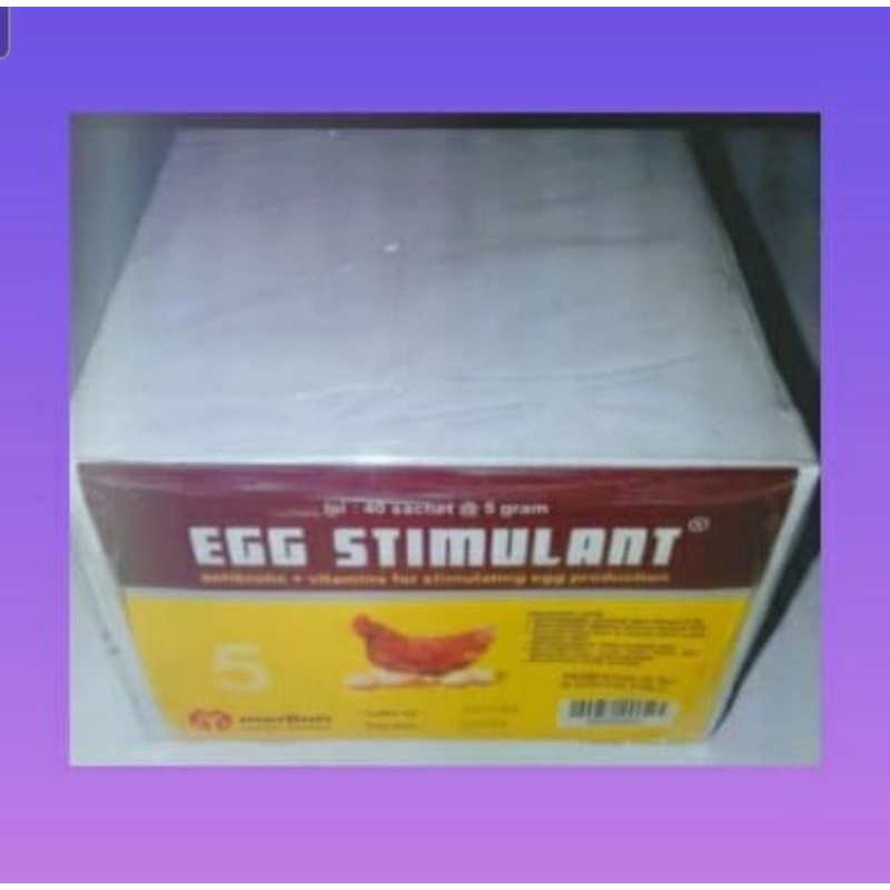 1dus egg stimulant 5gr x40bks vitamin ayam burung petelur obat pembibitan breeding masa telur panjang rutin asli ori medion