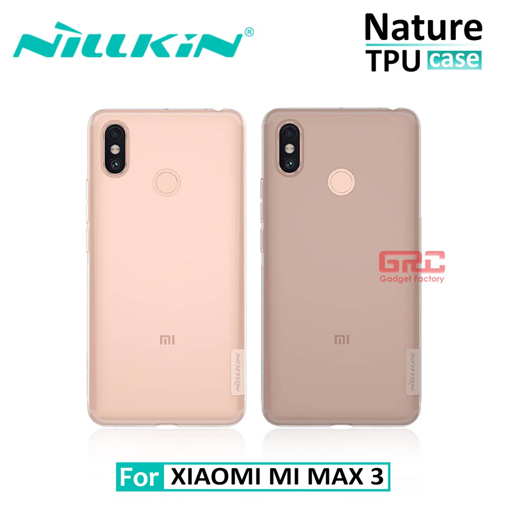 Soft Case Xiaomi Max 3 Nillkin Nature Softcase TPU Casing Original