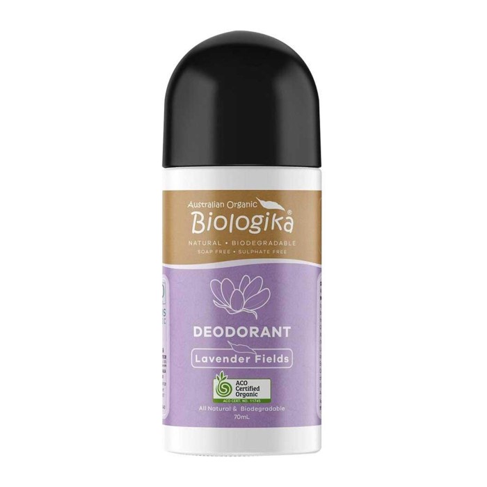 

Biologika Organic Roll-On Deodorant (Lavender Fields) 70Ml