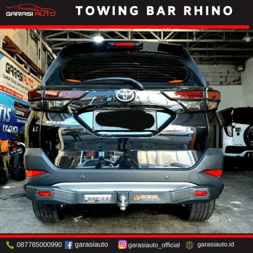 [Eksterior Mobil] Tanduk belakang Towing Bar Rhino / Bumper Guard All New RUSH Terios