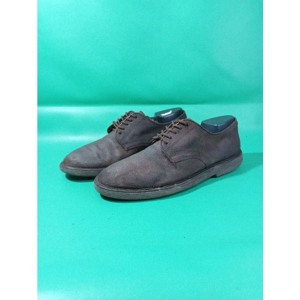 sepatu marks & Spencer leather brown ori Size 40.5 cm