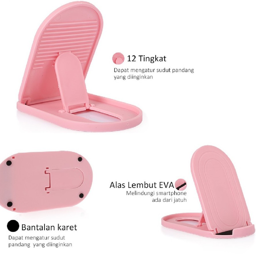 [WS] Stand holder HP/ Lipat dudukan ponsel phone holder (stent-01)