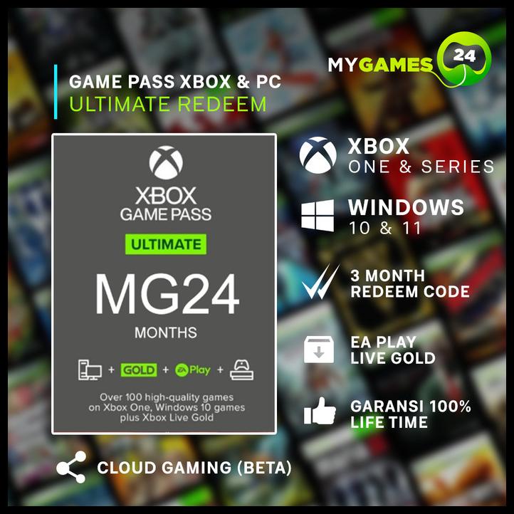 Jual Game Pass Ultimate Bulan For Xbox One Series X S Windows Redeem