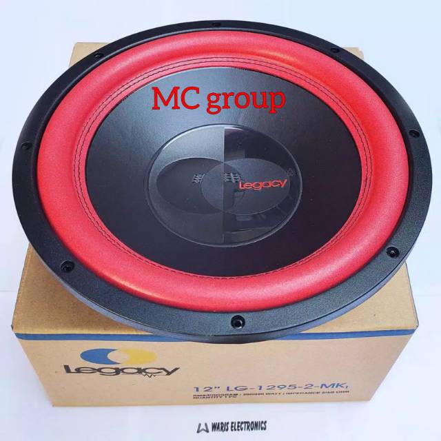 Harga Subwoofer Legacy 12 Inch Double Coil Dekat Sini