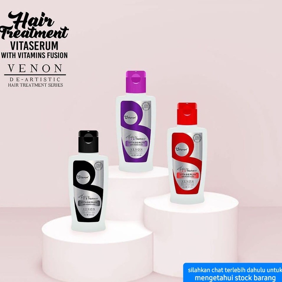 HAIR TREATMENT 30ML VITASERUM RAMBUT PERAWATAN HAIR STYLING VITAMIN RAMBUT