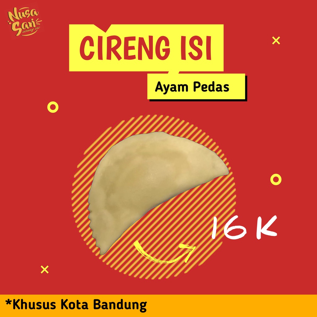 

Cireng Isi Nusa Sari (Ayam Pedas)