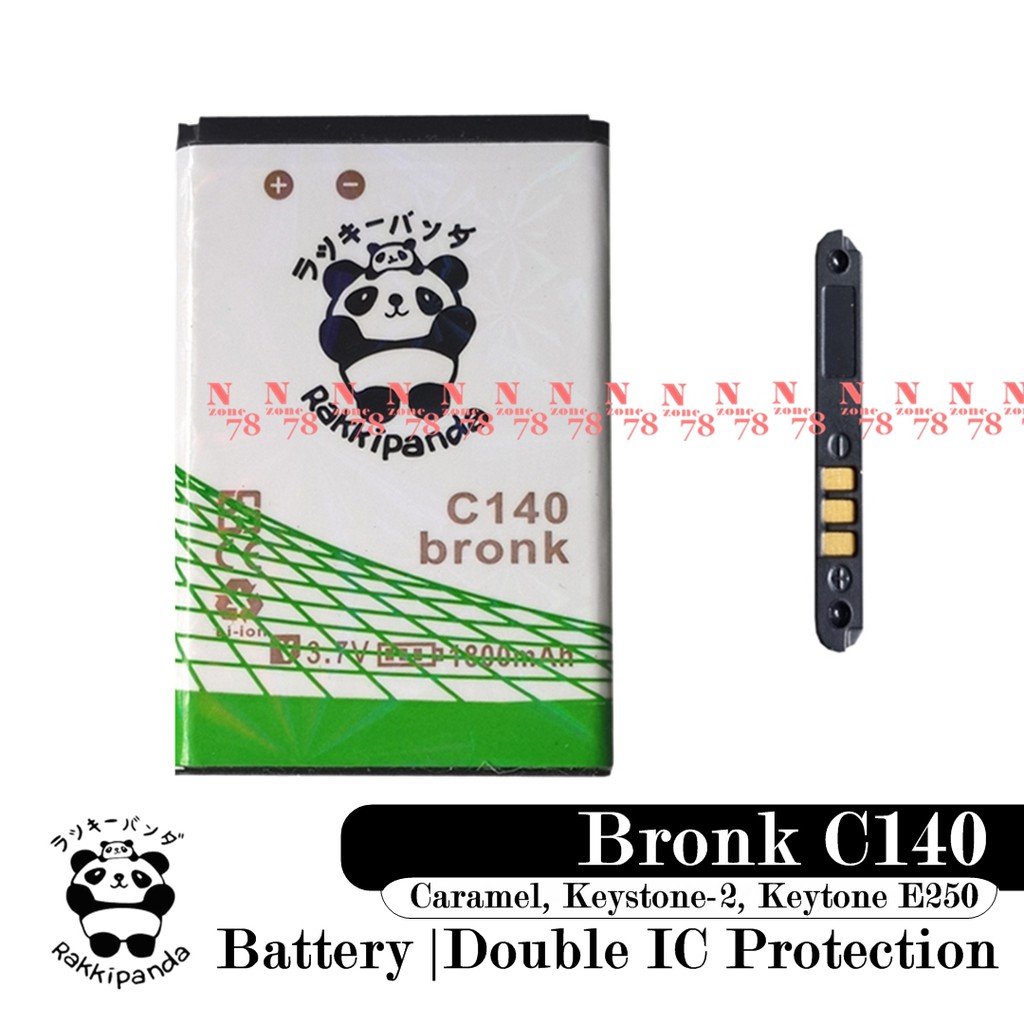 Baterai Rakkipanda For Samsung Bronk C140 AB463446BU