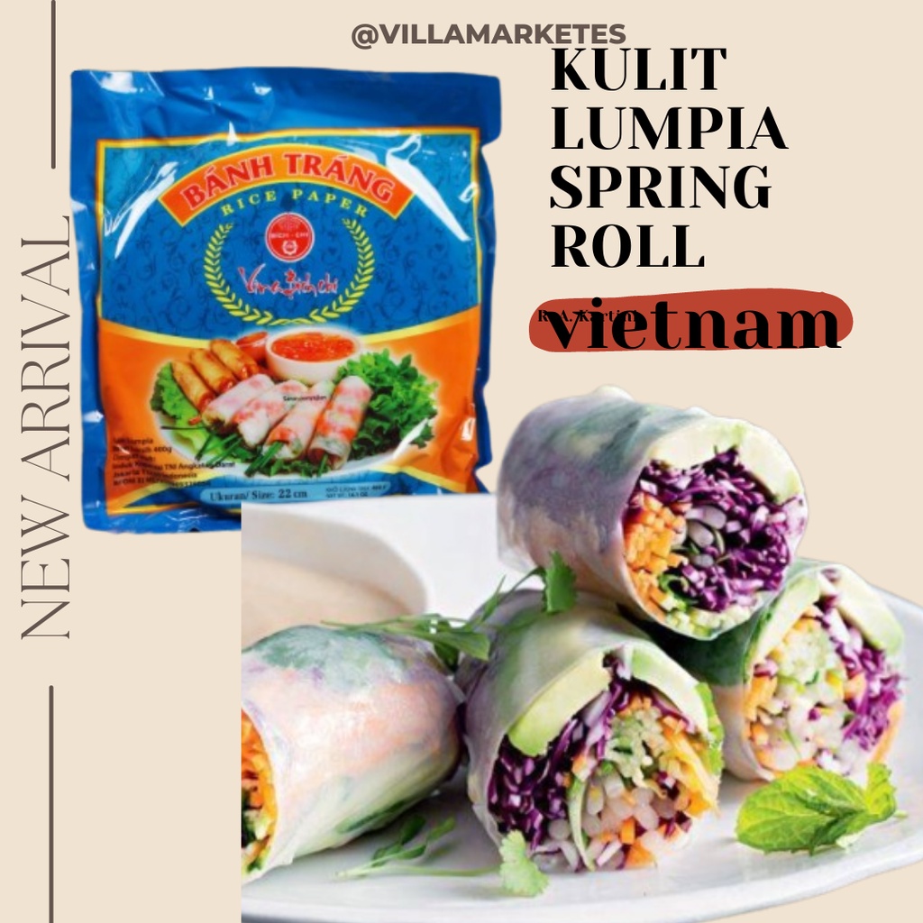 

☄️NEW✨ Banh Trang Rice Paper 22cm isi 5 Sheet | Kulit Lumpia Vietnam/repack 5 sheet / Banh Trang Rice Paper 22 cm 5 lembar Vietnamese Spring Roll Kulit Lumpia Vietnam / Banh Trang Rice Paper 22cm | Kulit Lumpia Vietnam | Rice Paper / Rice Paper Roll Vietn