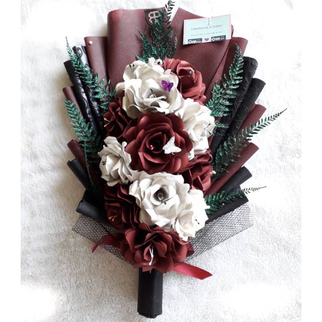 Buket Bunga Kertas Besar Dan Murah / Hadiah Wisuda / Big Flower Bouquet